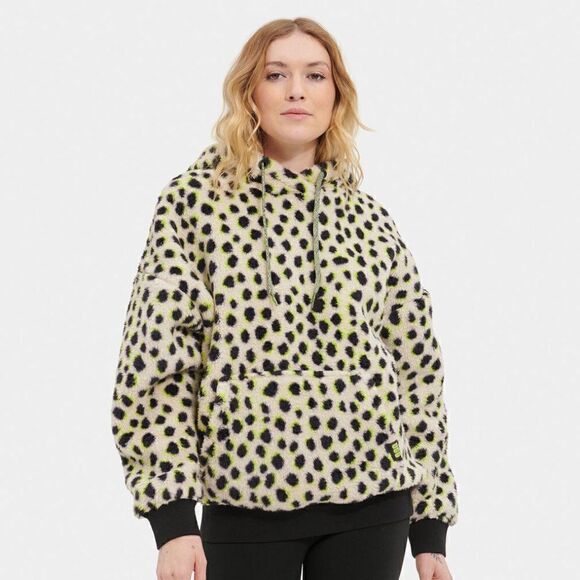 UGG Loyra Sherpa Hoodie Animalia Jacket - Picture 1 of 7